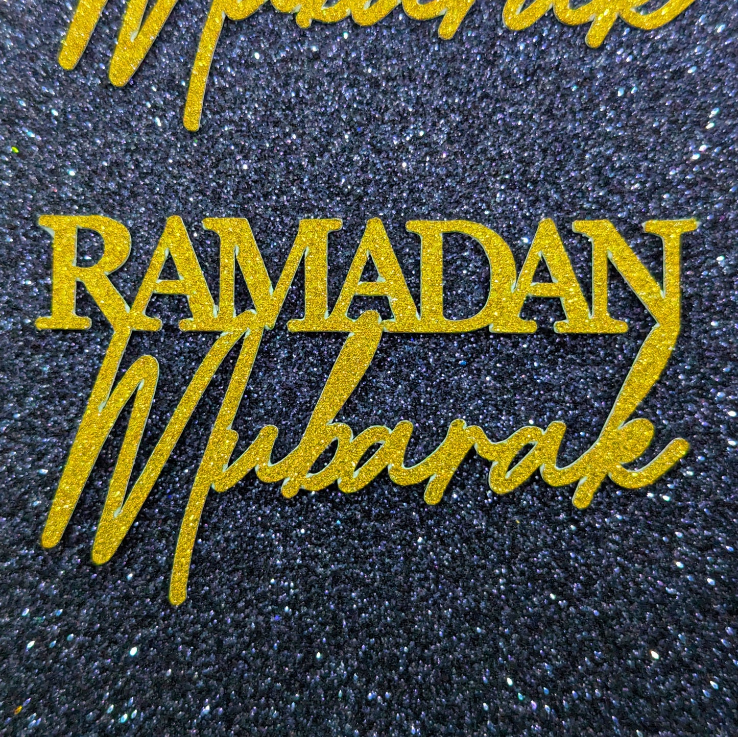 Ramadan Mubarak Cupcake Toppers Free Delivery Non Edible 12 Pack