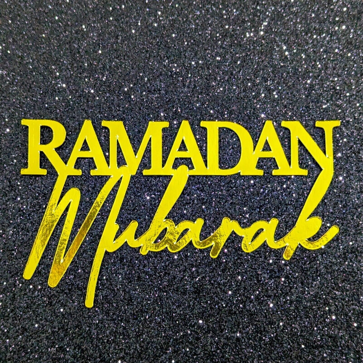 Ramadan Mubarak Cupcake Toppers Free Delivery Non Edible 12 Pack