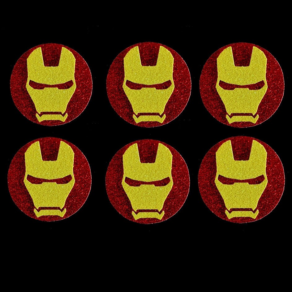 Iron Man Logo Vector - Etsy Finland
