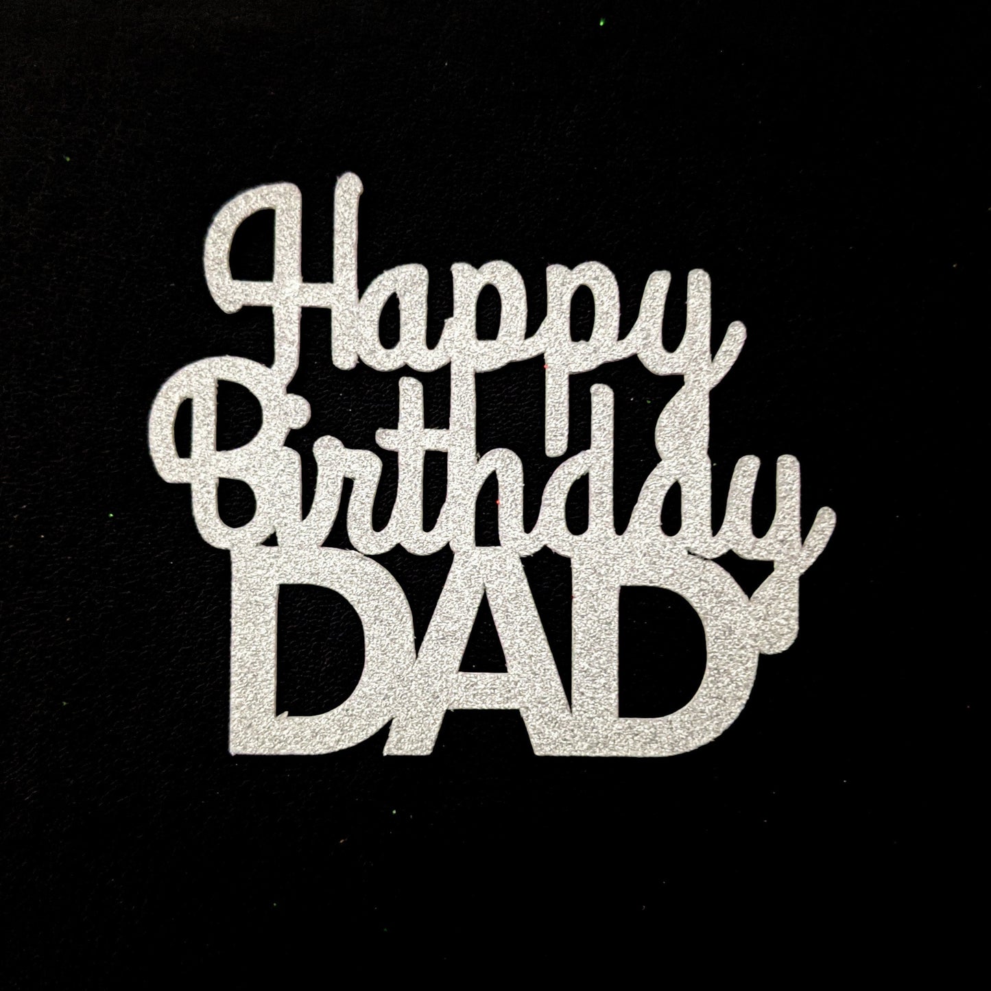 Happy Birthday Dad Assorted Themed Cupcake Toppers Non Edible
