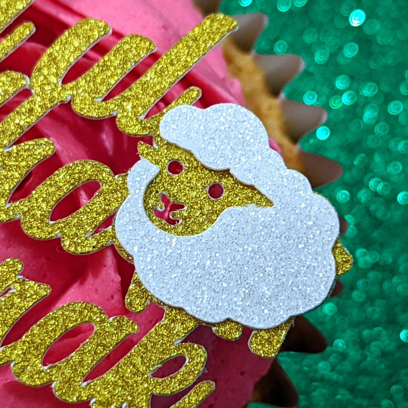 Eid Mubarak Cupcake Toppers Eid ul Adha Gold, Silver Free Delivery Non Edible